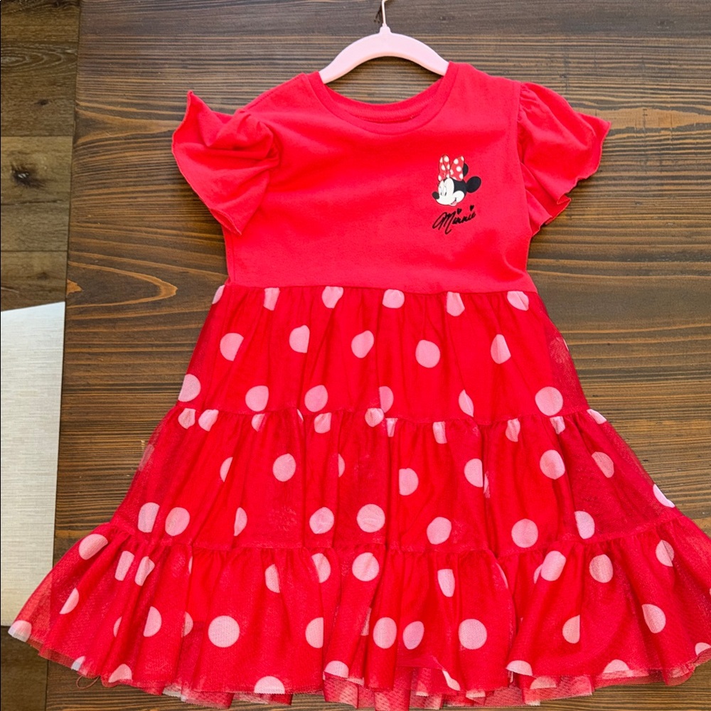Red Polka Dot Kids Dress